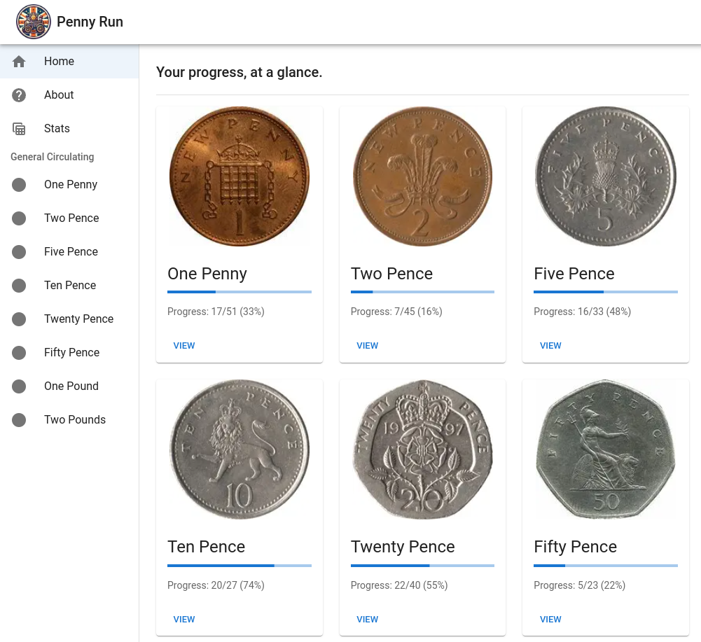 Penny Run - Homepage